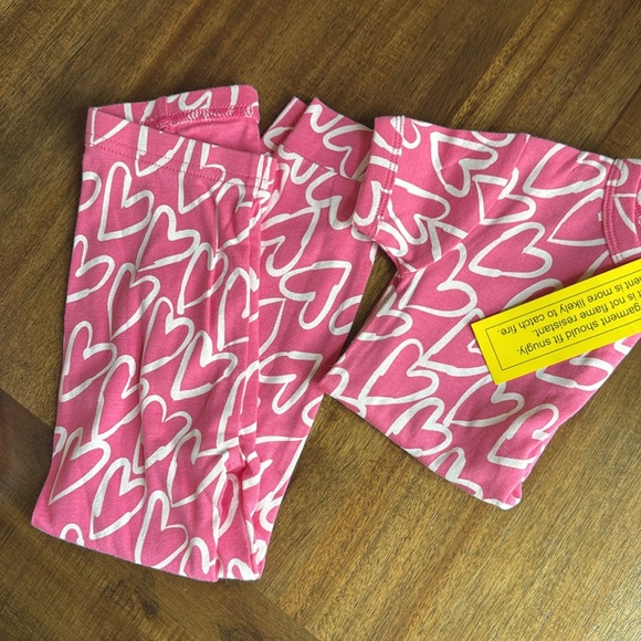 NWT Old Navy 4pc Kids Pajama Set - Pink, White, Yellow, Blue - Picture 8 of 10